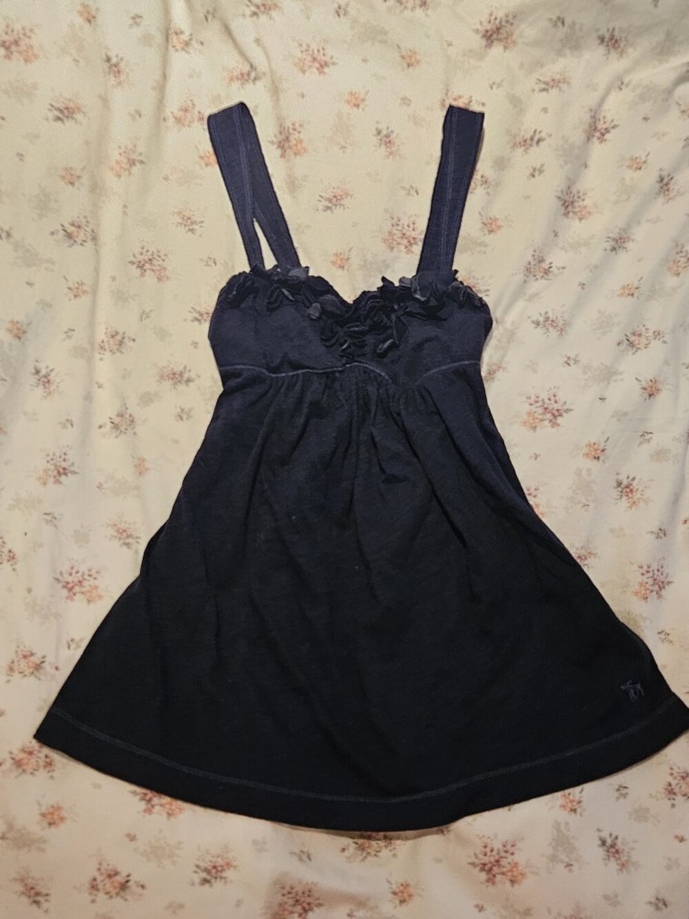 2000s Abercrombie & Fitch Navy Babydoll
